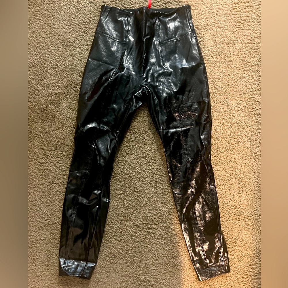 Spanx Patent Leather Leggings